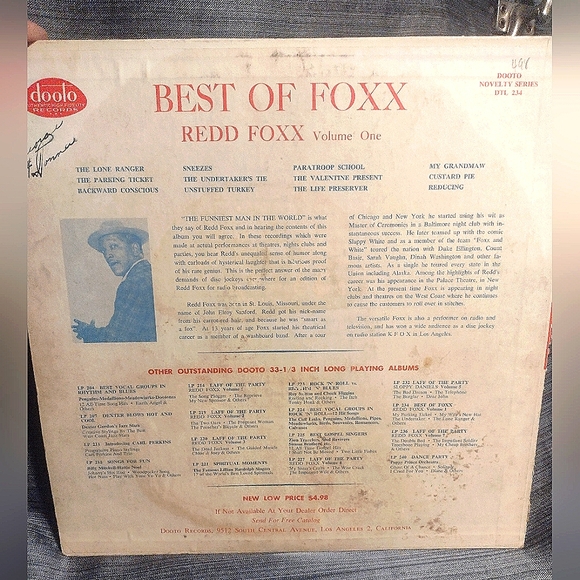 Redd Foxx LP - Picture 2 of 3
